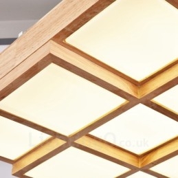 Moderne, eigentijdse plafondlampen in Scandinavische stijl met acryl kap