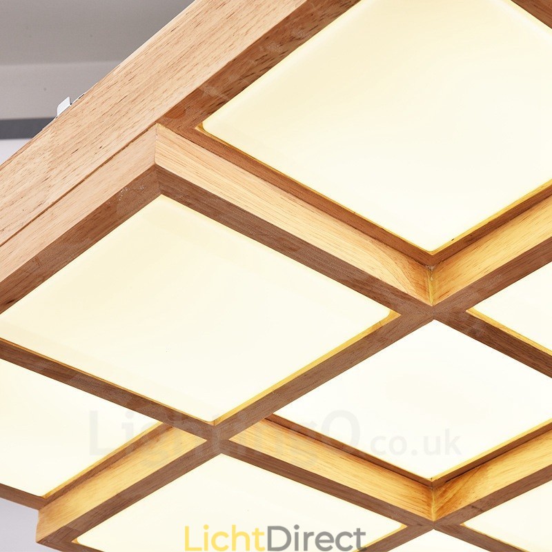 Moderne, eigentijdse plafondlampen in Scandinavische stijl met acryl kap