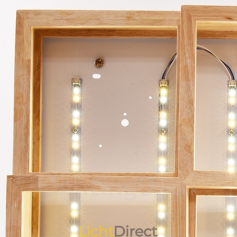 Moderne, eigentijdse plafondlampen in Scandinavische stijl met acryl kap