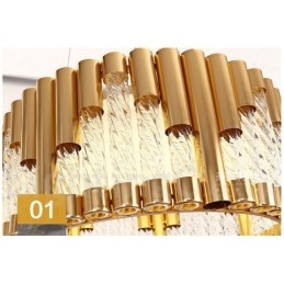 Moderne eigentijdse plafondlampen koperen plating hanglamp