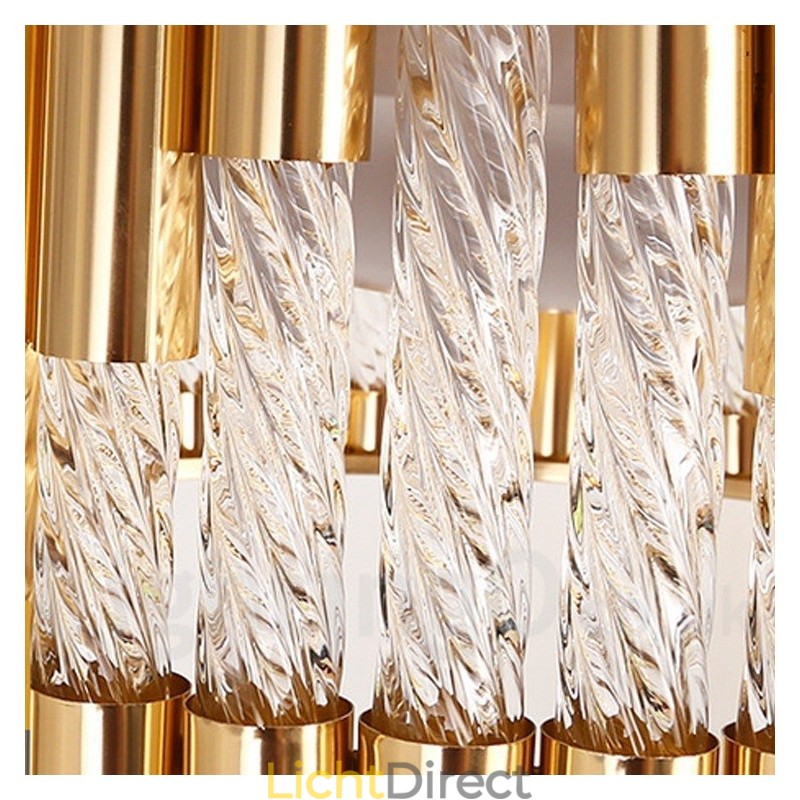 Moderne eigentijdse plafondlampen koperen plating hanglamp