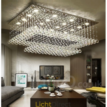 Moderne kristallen plafond hanglamp binnen kroonluchter verlichting lampen armaturen Moderne kristallen plafond hanglamp binnen kroonluchter verlichting lampen armaturen