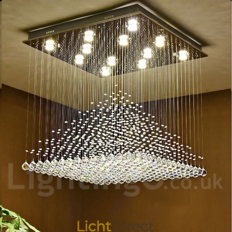 Moderne kristallen plafond hanglamp binnen kroonluchter verlichting lampen armatuur Moderne kristallen plafond hanglamp binnen kroonluchter verlichting lampen armatuur