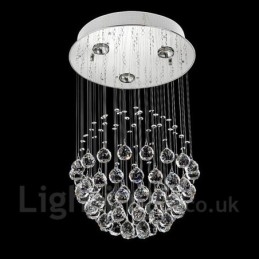 3 Lichts Moderne Kristallen Plafond Hanglamp Binnen Kroonluchter Verlichting Lampen Armaturen