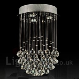 3 Lichts Moderne Kristallen Plafond Hanglamp Binnen Kroonluchter Verlichting Lampen Armaturen