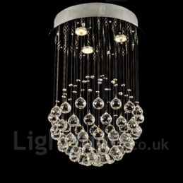 3 Lichts Moderne Kristallen Plafond Hanglamp Binnen Kroonluchter Verlichting Lampen Armaturen