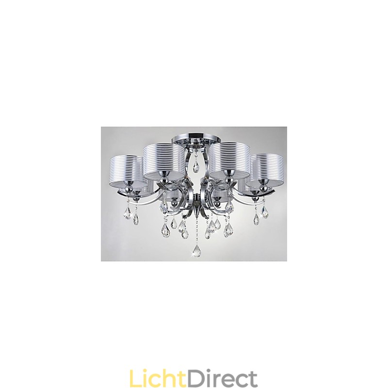 Moderne K9 Kristallen Kroonluchter 8 Lampen