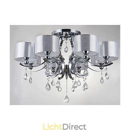 Moderne K9 Kristallen Kroonluchter 8 Lampen