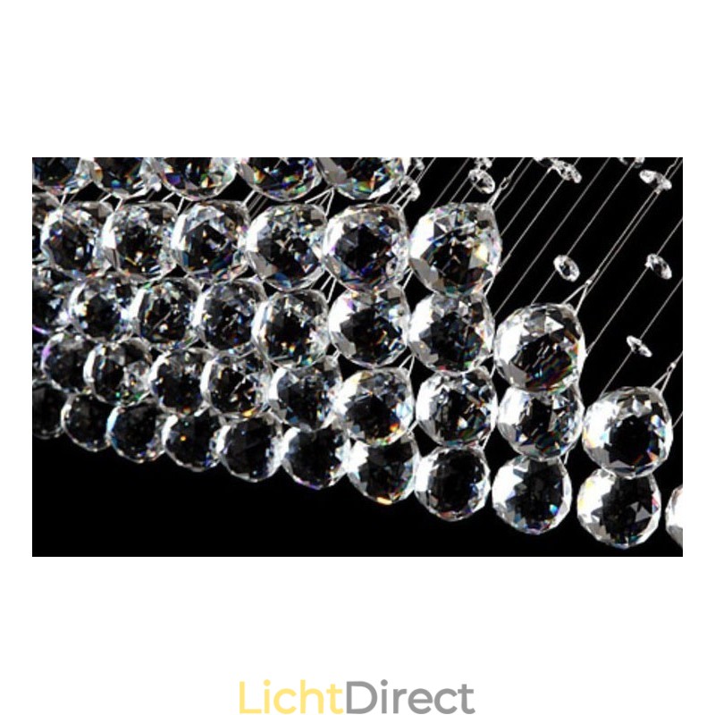 Extra Lengte 5 Meter Moderne Kristallen Plafond Hanglamp Binnen Kroonluchter Verlichting Lampen Armaturen