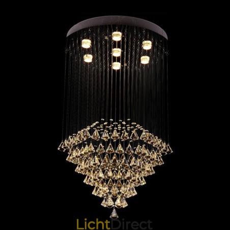 7 lampen moderne kristallen plafond hanglamp binnen kroonluchter verlichting lampen armaturen 7 lampen moderne kristallen plafond hanglamp binnen kroonluchter verlichting lampen armaturen