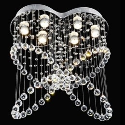 6 lampen moderne kristallen plafond hanglamp binnen kroonluchter verlichting lampen armaturen