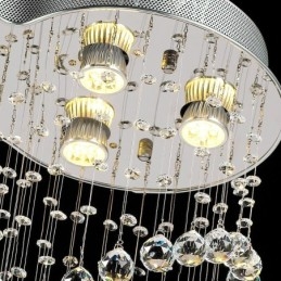 6 lampen moderne kristallen plafond hanglamp binnen kroonluchter verlichting lampen armaturen