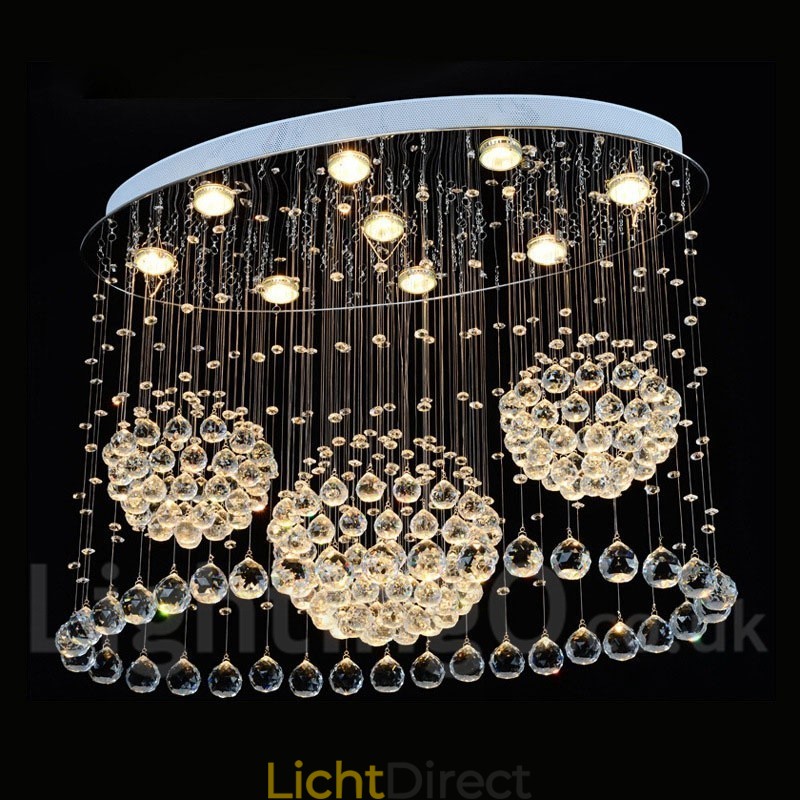 9 lampen moderne kristallen plafond hanglamp binnen kroonluchter verlichting lampen armaturen