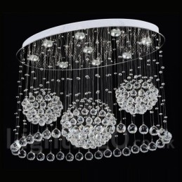 9 lampen moderne kristallen plafond hanglamp binnen kroonluchter verlichting lampen armaturen