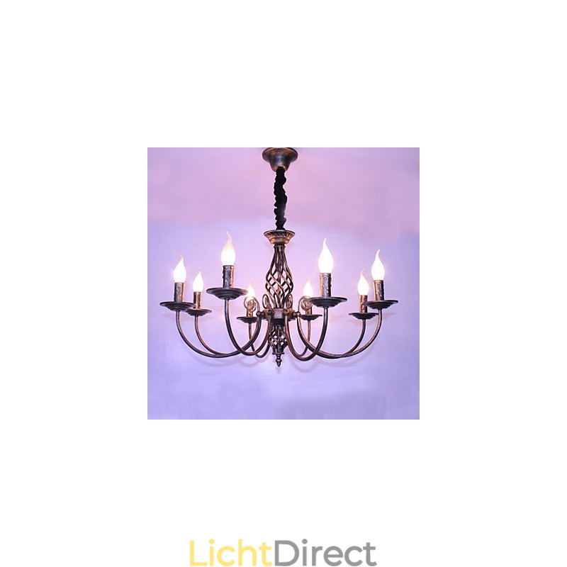 Retro Designers Kaars Stijl Andere Metalen Kroonluchter