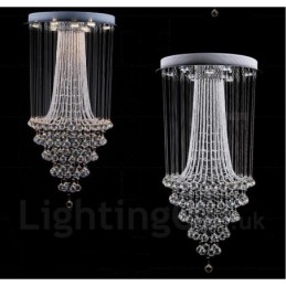 9 lampen moderne kristallen plafond hanglamp binnen kroonluchter verlichting lampen armaturen