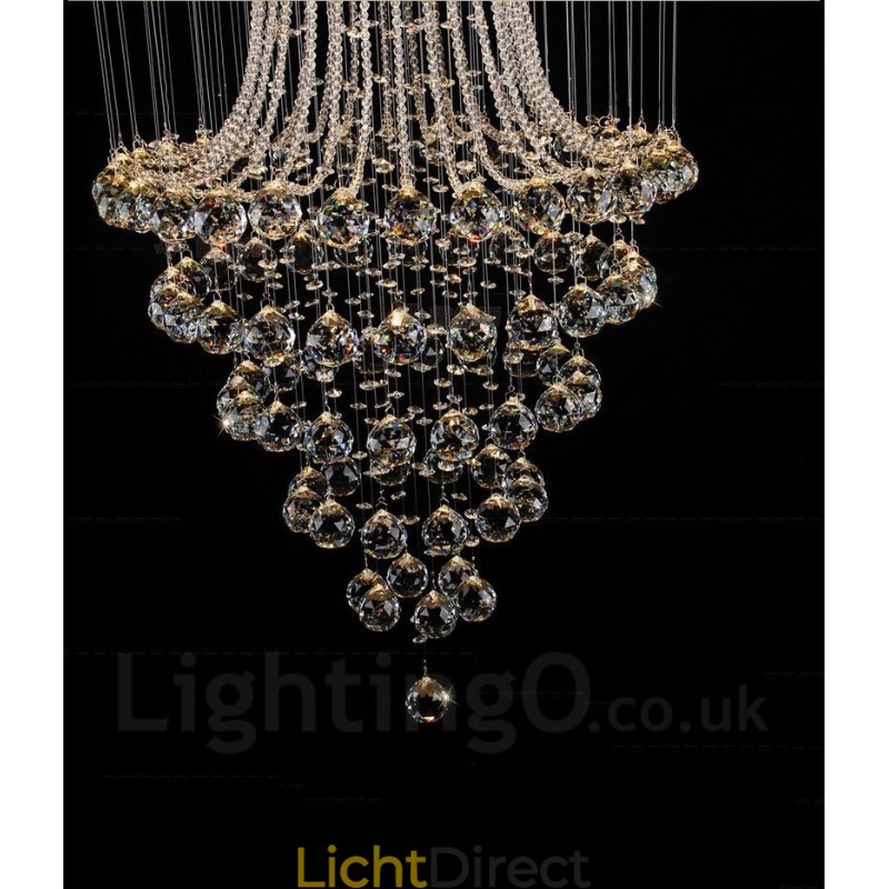 9 lampen moderne kristallen plafond hanglamp binnen kroonluchter verlichting lampen armaturen