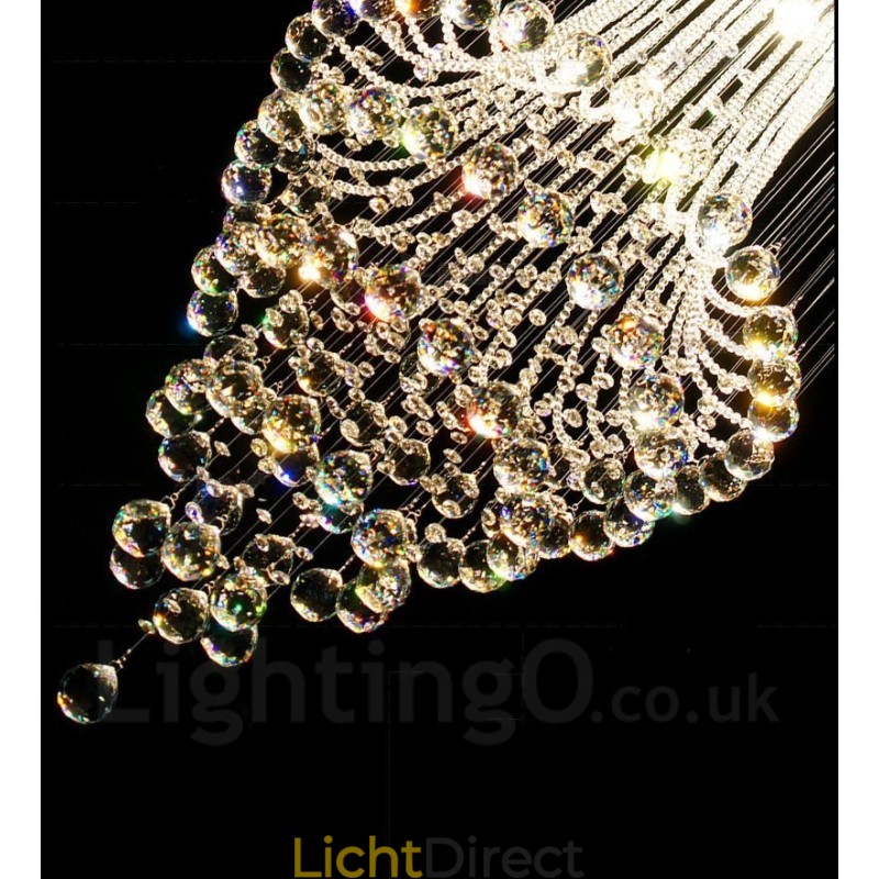 9 lampen moderne kristallen plafond hanglamp binnen kroonluchter verlichting lampen armaturen