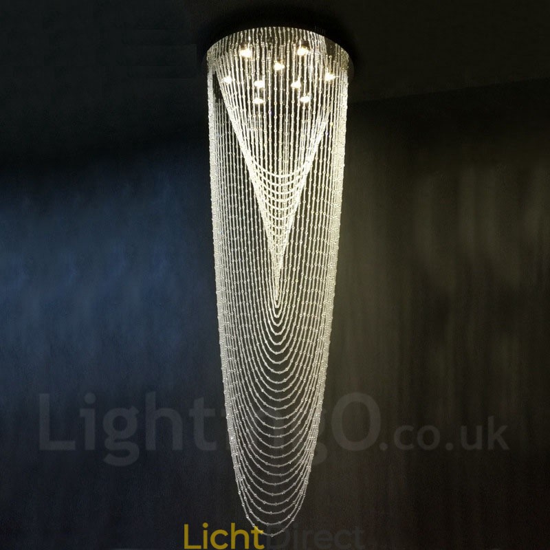 9 lampen moderne kristallen plafond hanglamp binnen kroonluchter verlichting lampen armaturen