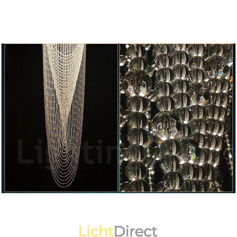 9 lampen moderne kristallen plafond hanglamp binnen kroonluchter verlichting lampen armaturen