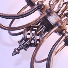 Retro Designers Kaars Stijl Andere Metalen Kroonluchter