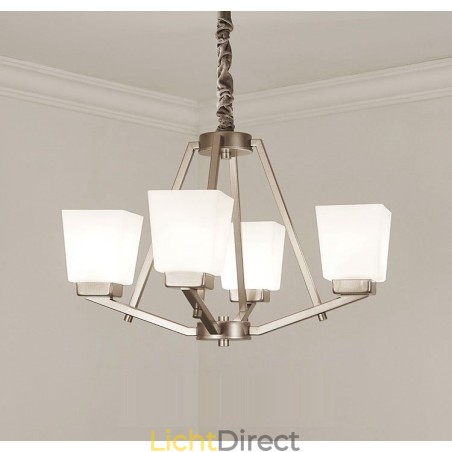 4 lampen Chromen hanglamp Binnen Moderne kroonluchter Thuis Hangende verlichting Lampen Armaturen met glazen kappen 4 lampen Chromen hanglamp Binnen Moderne kroonluchter Thuis Hangende verlichting Lampen Armaturen met glazen kappen