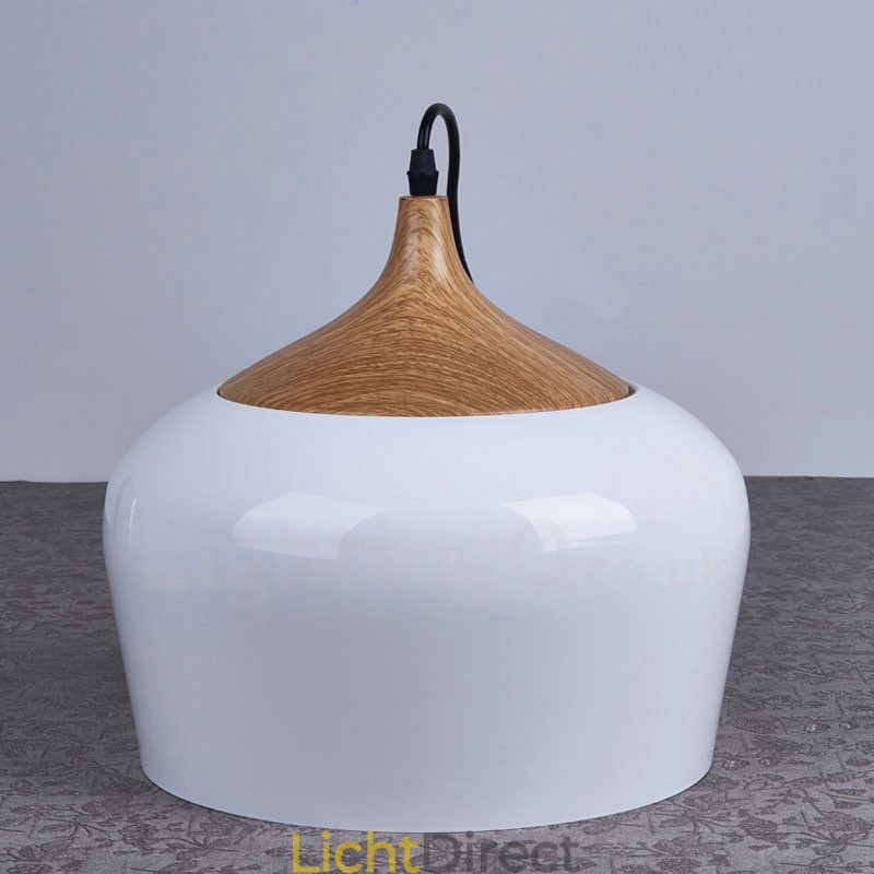 1 Lichts Moderne Hedendaagse Hanglamp Hanglamp met Wit Rood Blauwe Kap