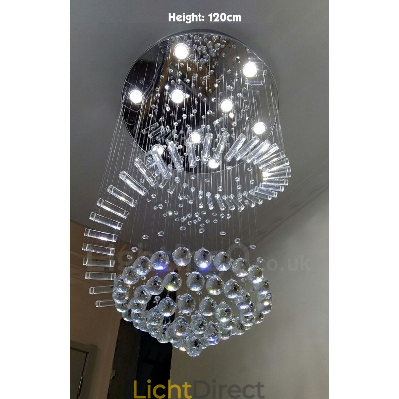9 lampen moderne K9 kristal plafond hanglamp binnen kroonluchter verlichting lampen armaturen