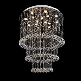 15 lampen moderne K9 kristal plafond hanglamp binnen kroonluchter verlichting lampen armaturen