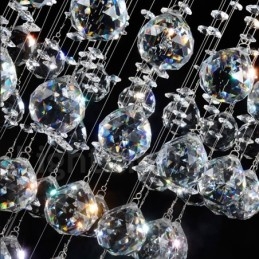 21 Lights Modern K9 Crystal Plafond Hanglamp Binnen Kroonluchter Verlichting Lampen Armaturen