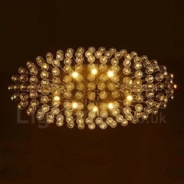 10 lampen moderne K9 kristal plafond hanglamp binnen kroonluchter verlichting lampen armaturen