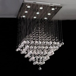 9 lampen moderne K9 kristal plafond hanglamp binnen kroonluchter verlichting lampen armaturen