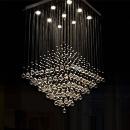 9 lampen moderne K9 kristal plafond hanglamp binnen kroonluchter verlichting lampen armaturen