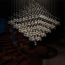 9 lampen moderne K9 kristal plafond hanglamp binnen kroonluchter verlichting lampen armaturen