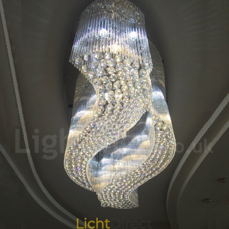 Moderne K9 Kristallen Plafond Hanglamp Binnen Kroonluchter Verlichting Lampen Armaturen