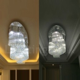 Moderne K9 Kristallen Plafond Hanglamp Binnen Kroonluchter Verlichting Lampen Armaturen