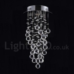 1 Licht Moderne K9 Kristal Plafond Hanglamp Binnen Kroonluchter Verlichting Lampen Armaturen