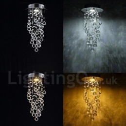 1 Licht Moderne K9 Kristal Plafond Hanglamp Binnen Kroonluchter Verlichting Lampen Armaturen