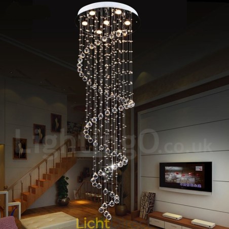 7 lampen moderne K9 kristal plafond hanglamp binnen kroonluchter verlichting lampen armaturen 7 lampen moderne K9 kristal plafond hanglamp binnen kroonluchter verlichting lampen armaturen