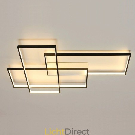 Moderne eigentijdse aluminium schilderij plafondlamp inbouw wandlamp met afstandsbediening dimmer voor woonkamer slaapkamer Moderne eigentijdse aluminium schilderij plafondlamp inbouw wandlamp met afstandsbediening dimmer voor woonkamer slaapkamer