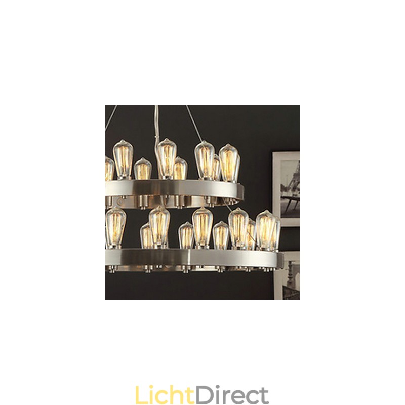 Vintage Mini Stijl Chrome Metalen Kroonluchter