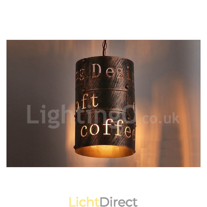 1 Licht Retro Vintage Hanglamp Café Huis Hanglamp