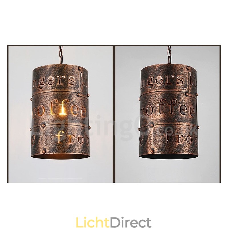 1 Licht Retro Vintage Hanglamp Café Huis Hanglamp
