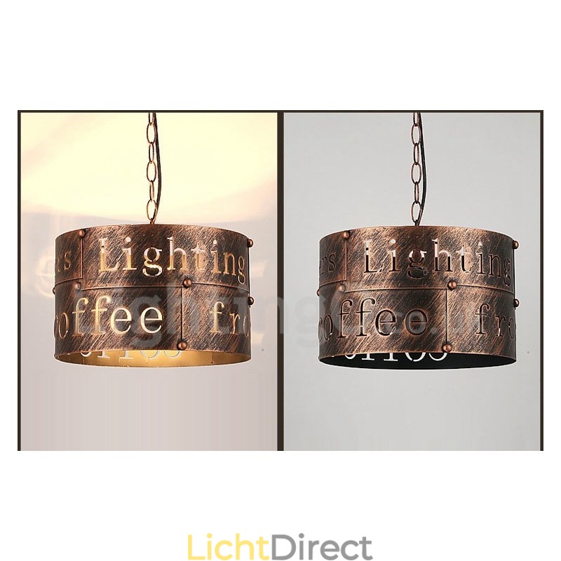 1 Licht Retro Vintage Hanglamp Café Huis Hanglamp