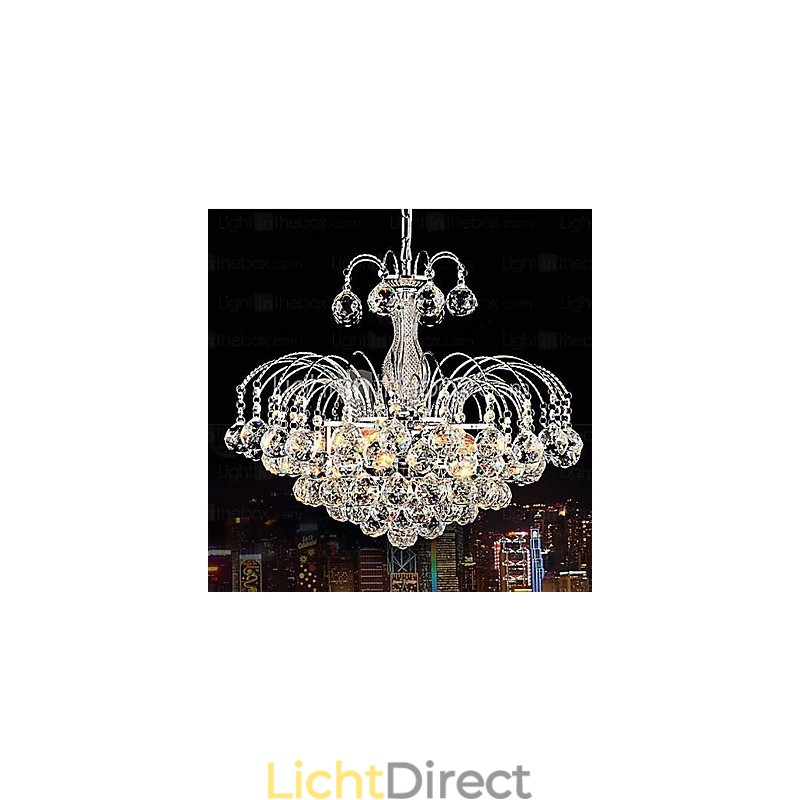 Hanglamp Luxe Moderne Kristallen Woonkamer 3 Lichts Kroonluchter