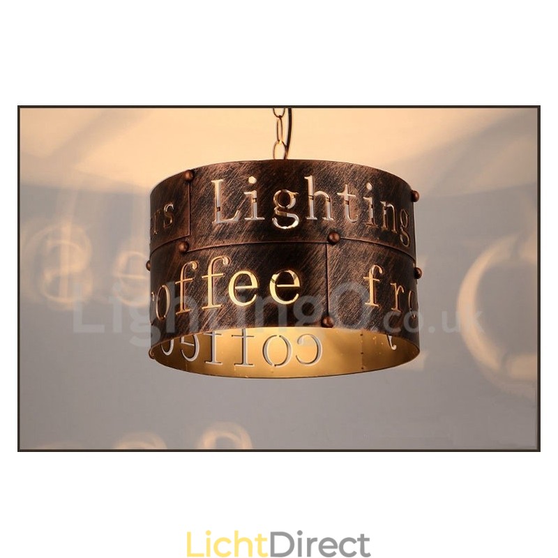 1 Licht Retro Vintage Hanglamp Café Huis Hanglamp