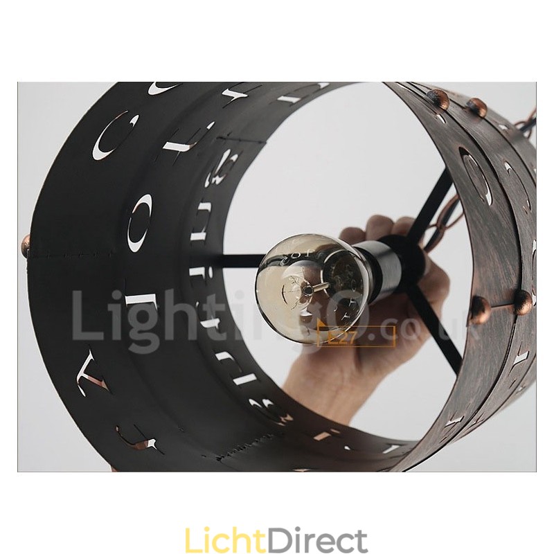 1 Licht Retro Vintage Hanglamp Café Huis Hanglamp