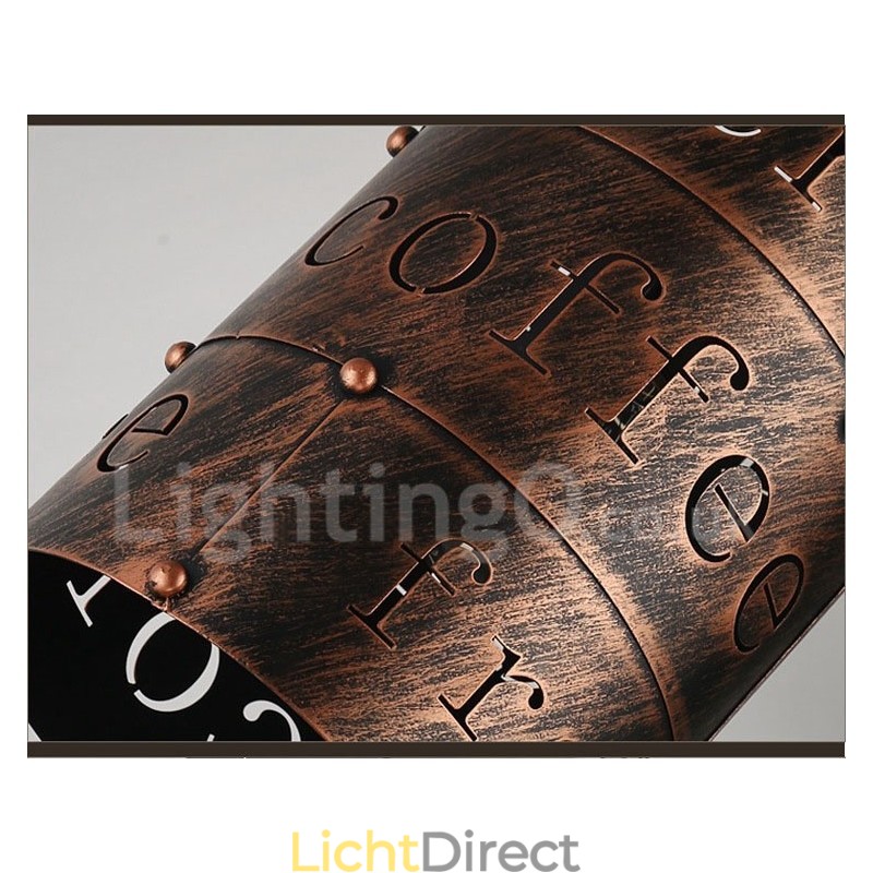 1 Licht Retro Vintage Hanglamp Café Huis Hanglamp