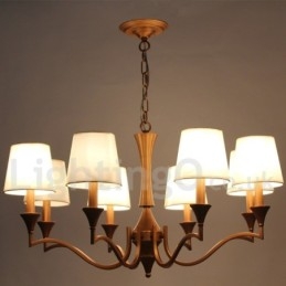 Kroonluchter in de stijl van een 8-lichtskaars