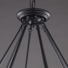 Hanglamp Traditioneel Klassiek Rustiek Lodge Vintage Retro Bed Eetkamer